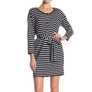 Sanctuary  Sullivan Striped Henley Dress, Size S